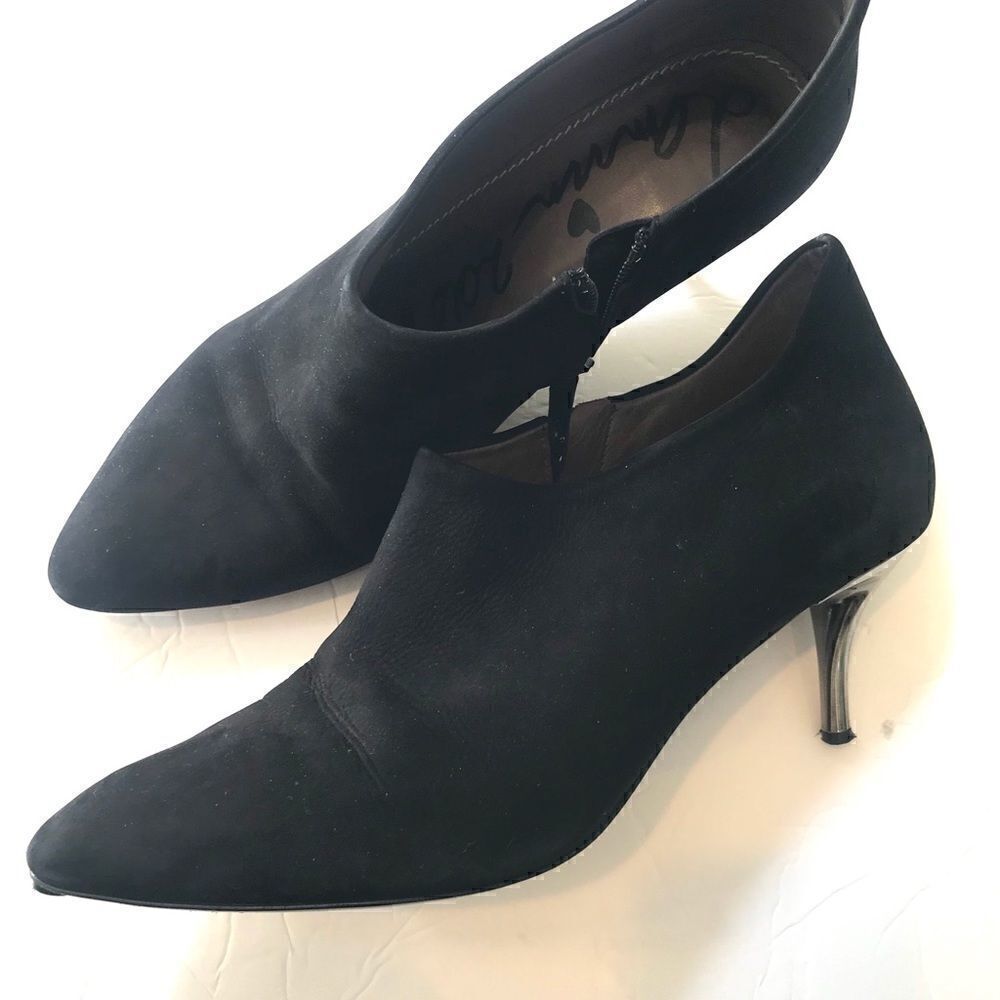 LANVIN black ankle boots Size 8.5/9